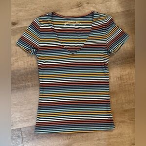 Aerie Seriously Soft Fitted Short Sleeve Tee Size Medium